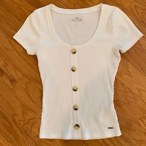 Hollister Light Cream /White Top